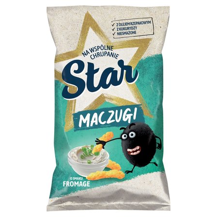 Star Maczugi Chrupki kukurydziane o smaku fromage 80 g (1)