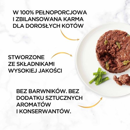 Gourmet Gold Karma dla kotów savoury cake z jagnięciną i zieloną fasolą 85 g (3)