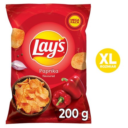 Lay's Chipsy ziemniaczane o smaku papryki 200 g (2)