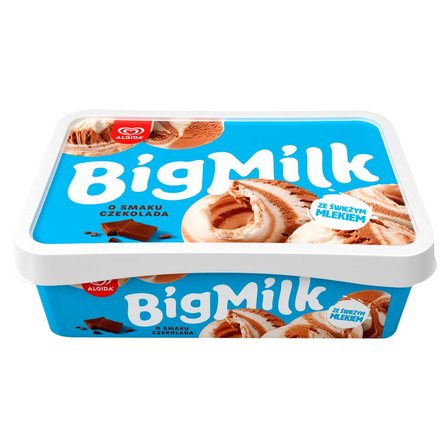 Big Milk o smaku czekolada Lody 900 ml (1)