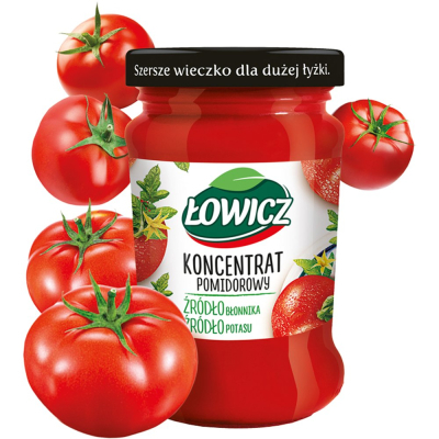 Łowicz Koncentrat pomidorowy 190 g (1)