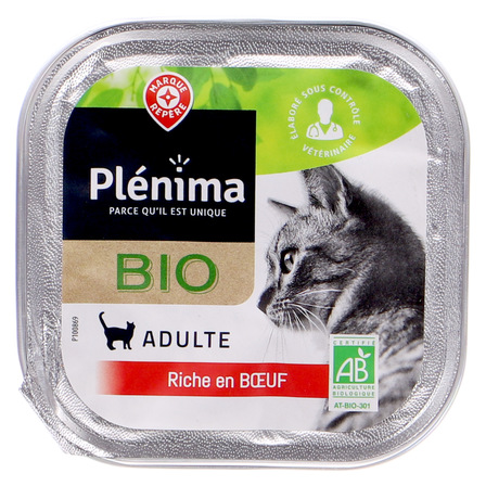 BIO WM Karma dla kota wołowina 100g (1)