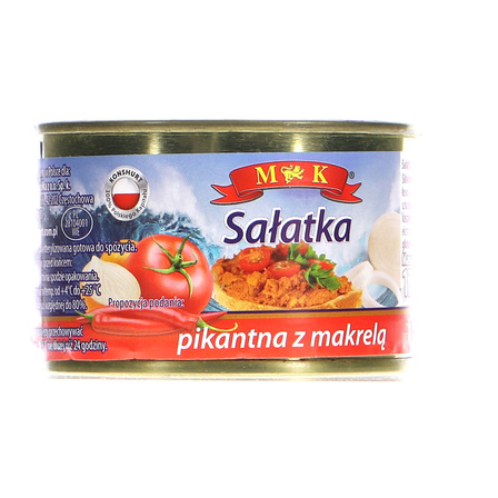 MK Sałatka pikantna z makrelą 170 g (5)