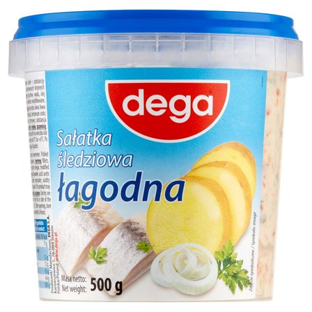 dega Sałatka śledziowa łagodna 500 g (1)