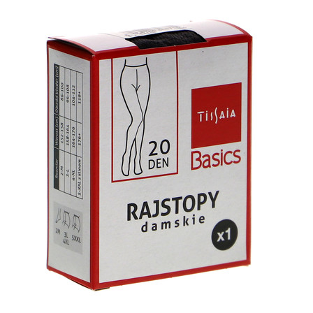 RAJSTOPY ECO+ Z ELASTILU 20 DEN GRAFIT L (5)