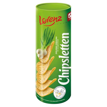 Chipsletten Chipsy ziemniaczane zielona cebulka ze szczypiorkiem 100 g (1)