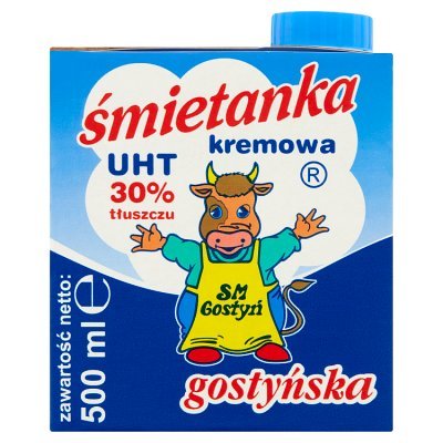 SM Gostyń Śmietanka kremowa UHT 30% 500 ml (1)
