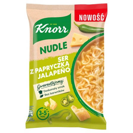 Knorr Nudle Zupa-danie ser z papryczką jalapeño 69 g (1)