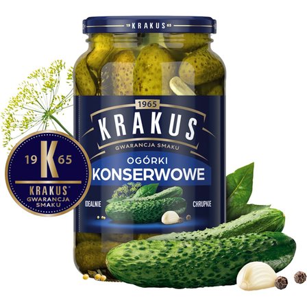 Krakus Ogórki konserwowe 920 g (2)