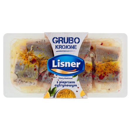 Lisner Filety śledziowe z pieprzem cytrynowym 200 g (1)