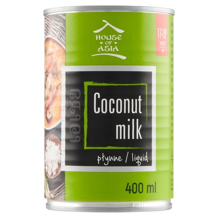 House of Asia Produkt roślinny z kokosa 400 ml (1)