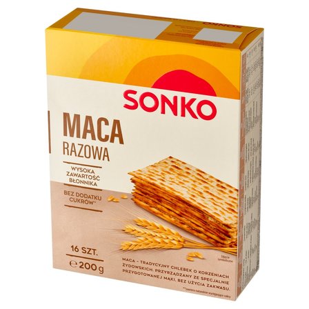 Sonko Maca razowa 200 g (16 sztuk) (2)