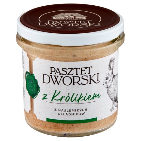 Pasztet Dworski z królikiem 130 g (2)