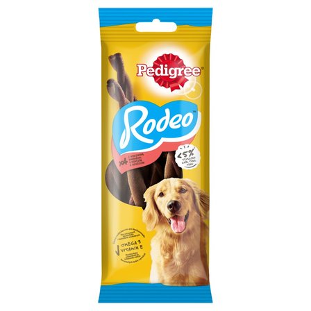 Pedigree Rodeo Karma uzupełniająca dla psów z wołowiną 70 g (4 sztuki) (1)