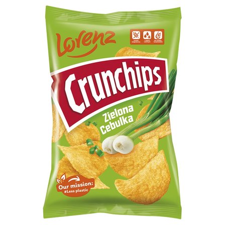 Crunchips Chipsy ziemniaczane zielona cebulka 140 g (1)