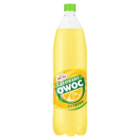 Hortex Ovoc Napój gazowany smak cytryna 1,5 l (1)