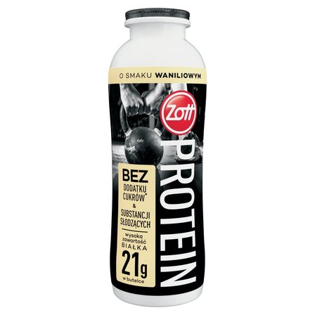 Zott Protein Drink Napój mleczny wanilia 250 ml (1)