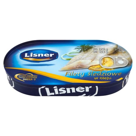 Lisner Filety śledziowe w oleju 170 g (2)