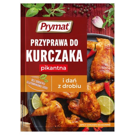 Prymat Przyprawa do kurczaka i dań z drobiu pikantna 25 g (1)