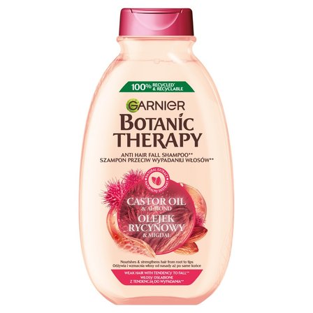 Garnier Botanic Therapy Szampon przeciw wypadaniu włosów olejek rycynowy & migdał 400 ml (1)