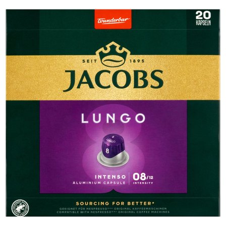 Jacobs Lungo Intenso Kawa mielona w kapsułkach 104 g (20 sztuk) (1)