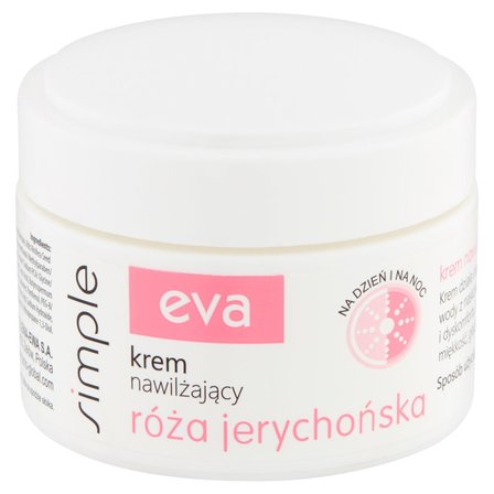 Eva Simple Krem nawilżający na dzień i na noc róża jerychońska 50 ml (2)