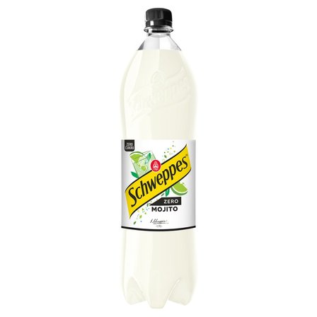 Schweppes Mojito Zero Napój gazowany 1,35 l (1)