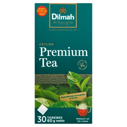 Dilmah Ceylon Premium Tea Klasyczna czarna herbata 60 g (30 x 2 g) (1)