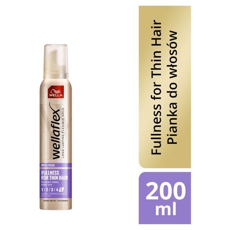 Wella Wellaflex Fullness for Thin Hair Pianka do włosów 200 ml (6)