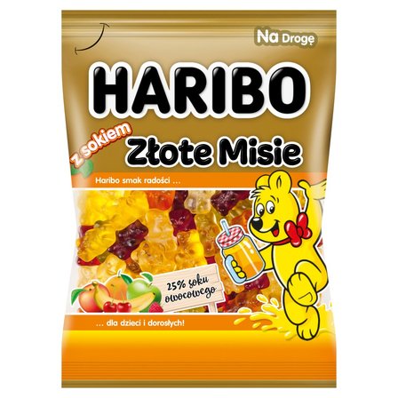 Haribo Złote Misie Żelki owocowe z sokiem 85 g (1)