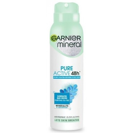 Garnier Pure Active 48h Mineral Women Dezodorant 150ml spray (1)