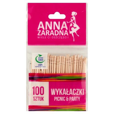 Anna Zaradna Picnic & Party Wykałaczki 100 sztuk (1)