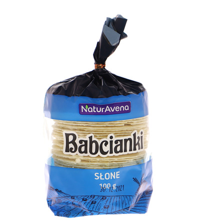 NATURAVENA BABCIANKI OWSIANE SŁONE 100G (6)