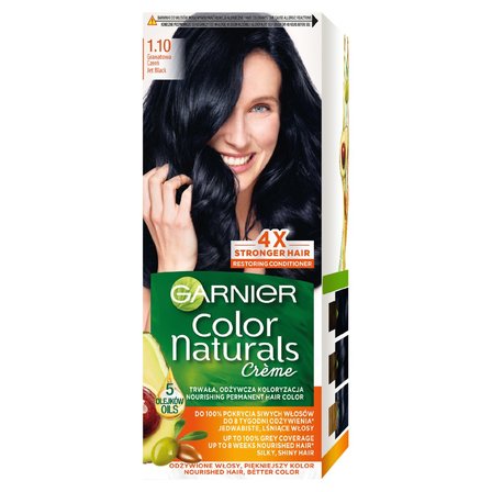 Garnier Color Naturals Crème Farba do włosów granatowa czerń 1.10 (2)