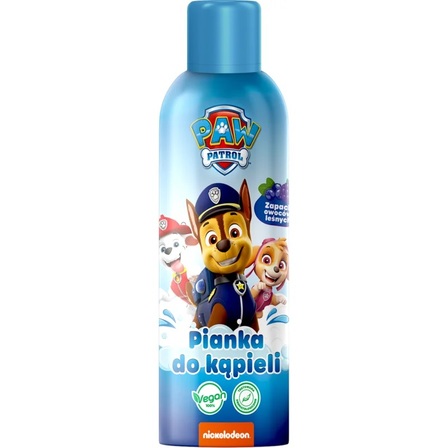 Pianka do kąpieli Psi Patrol 200 ml owoce leśne (1)