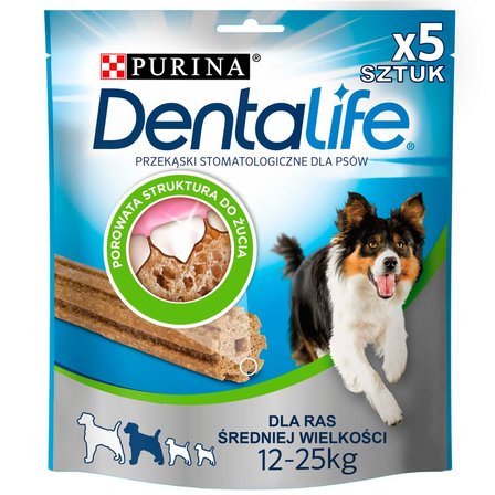 Dentalife Uzupełniająca karma dla dorosłych psów dla ras średniej wielkości 115 g (5 sztuk) (2)