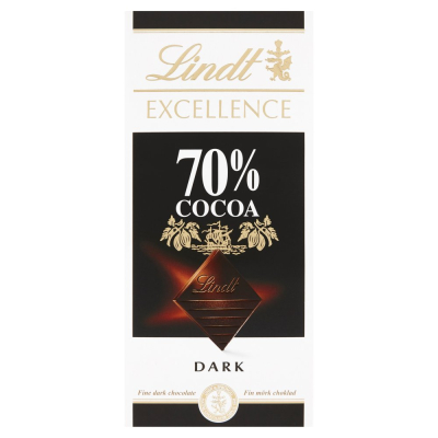 Lindt Excellence 70 % Cocoa Czekolada gorzka 100 g (2)