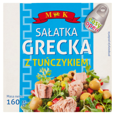 MK Sałatka grecka z tuńczykiem 160 g (1)