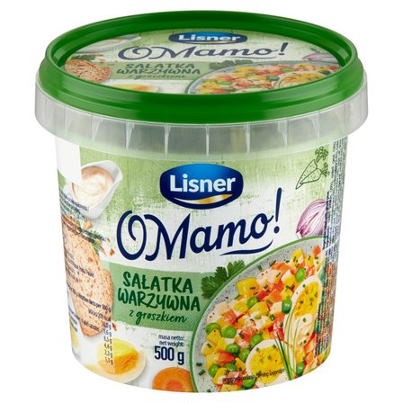 Lisner O Mamo! Sałatka warzywna z groszkiem 500 g (2)