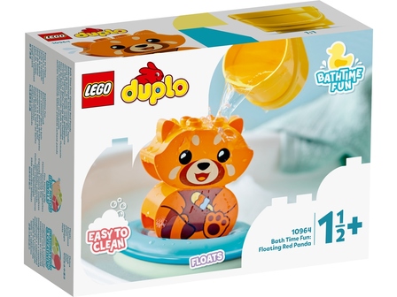 10964 LEGO DUPLO Creative Play Zabawa w kąpieli: pływająca czerwona panda (1)