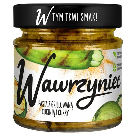 Wawrzyniec Pasta z grillowaną cukinią i curry 180 g (1)