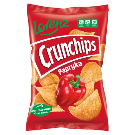 Crunchips Chipsy ziemniaczane o smaku papryka 140 g (1)