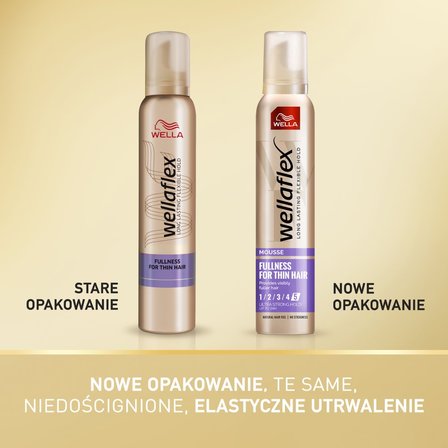 Wella Wellaflex Fullness for Thin Hair Pianka do włosów 200 ml (4)