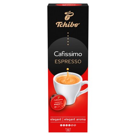 Tchibo Cafissimo Espresso Elegant Aroma Kawa palona mielona w kapsułkach 70 g (10 x 7 g) (1)