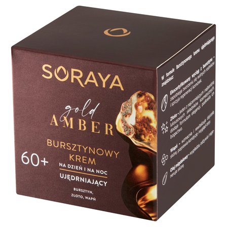 Soraya Gold Amber Bursztynowy krem ujędrniający na dzień i na noc 60+ 50 ml (2)