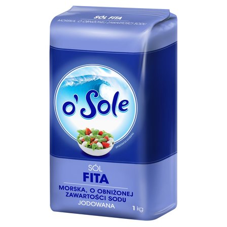 o'Sole Sól Fita morska o obniżonej zawartości sodu jodowana 1 kg (2)