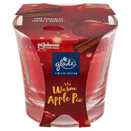 Glade Warm Apple Pie Świeca zapachowa 129 g (2)