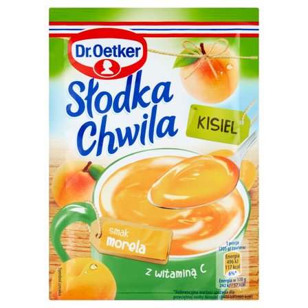 Dr. Oetker Słodka Chwila Kisiel smak morela 30 g (1)