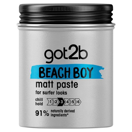 got2b Beach Boy Surfer Look Pasta do włosów matująca 100 ml (1)