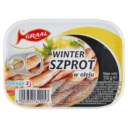 Graal Winter Szprot w oleju 110 g (1)